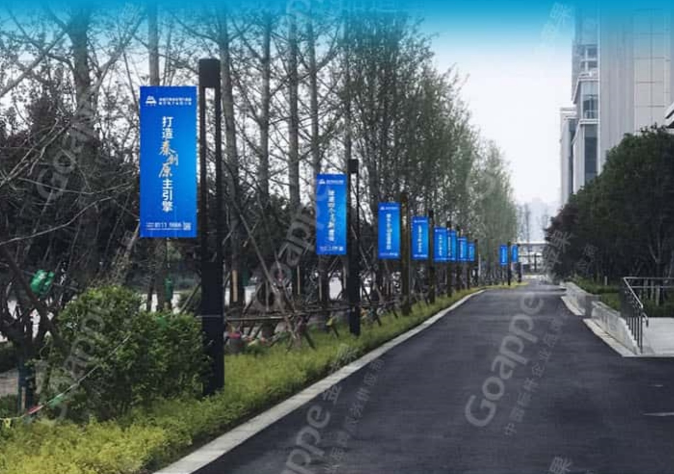 秦創(chuàng)原集成電路加速器電子谷核心區(qū)氛圍營(yíng)造